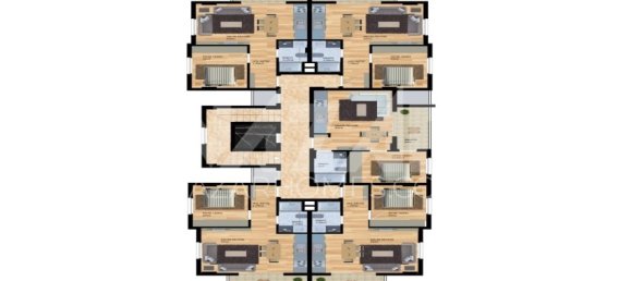 Apartamento de 1+1 en Alanya, Turkey No. 14355 15