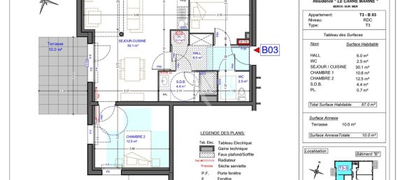 2 chambres Appartement à Berck, France No. 82133 2