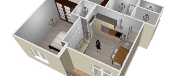 Apartamento T2 em Florence, Italy N.º 181756 3