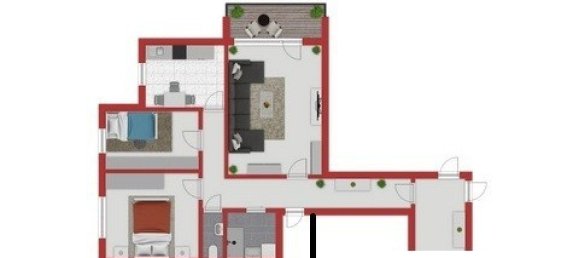 Квартира с 3 спальнями в Рейн-Неккар, Германия № 364995 4