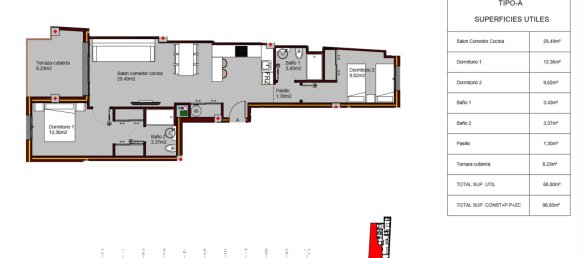 Квартира с 2 спальнями в Alegria Residencial XIX, Торревьеха, Испания № 15605 2