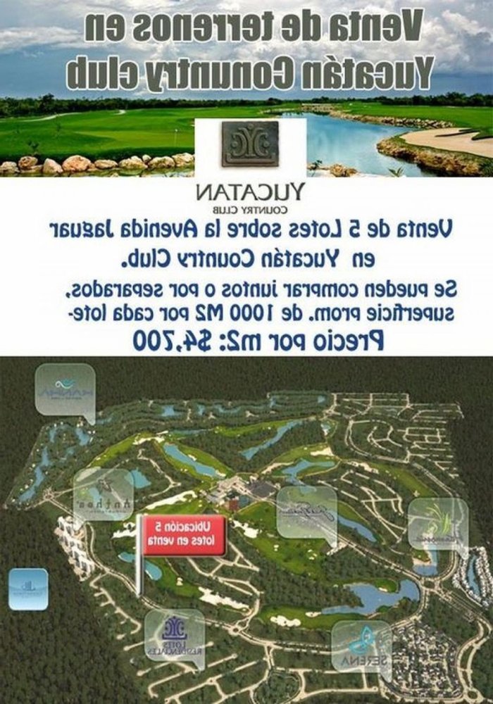 Terreno em Merida, Mexico N.º 101528