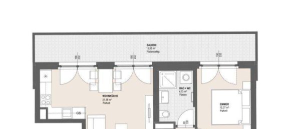 2-Zimmer Wohnung in Liesing, Austria, Nr. 131052 20