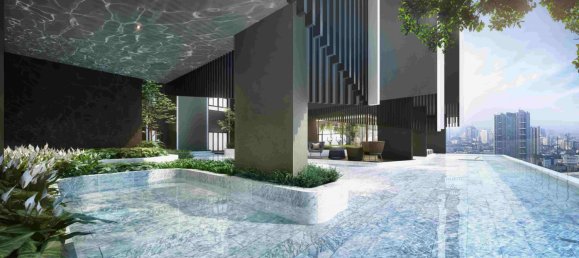 Apartamento com 1 quarto em condomínio em Bangkok, Thailand N.º 2376 4