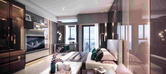 Apartamento com 1 quarto em condomínio em Bangkok, Thailand N.º 2376 6