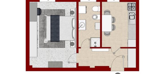 1 bedroom Apartment in Rome, Italy No. 377721 33