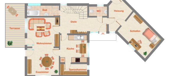 3 Schlafzimmer Haus in Osnabrück, Germany, Nr. 130989 12