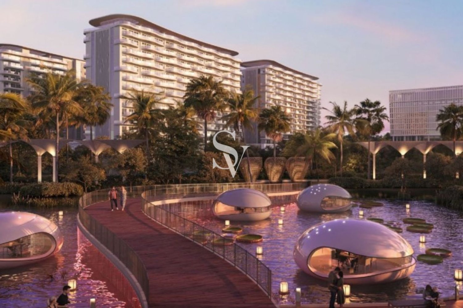 Apartamento de 1 dormitorio en Damac Lagoons, UAE No. 122850