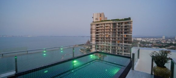 Кондоминиум  с 3 спальнями в The Palm Wongamat Beach, Паттайя, Таиланд № 29453 14