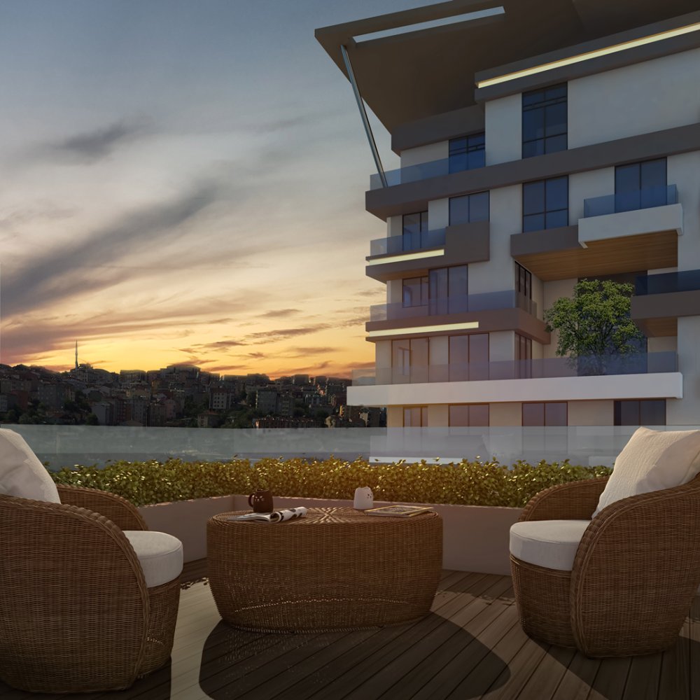 Appartement 1+1 à Istanbul, Turkey No. 345