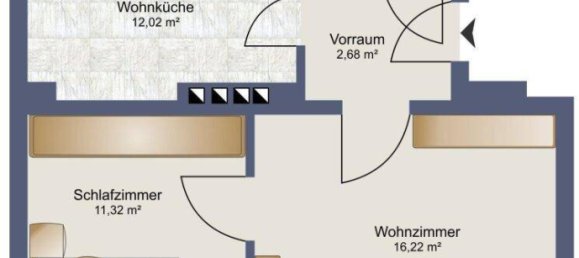 2 rooms Apartment in Waldegg, Austria No. 230114 9