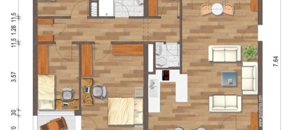 Apartamento de 3 dormitorios en Hersfeld-Rotenburg, Germany No. 271393 14