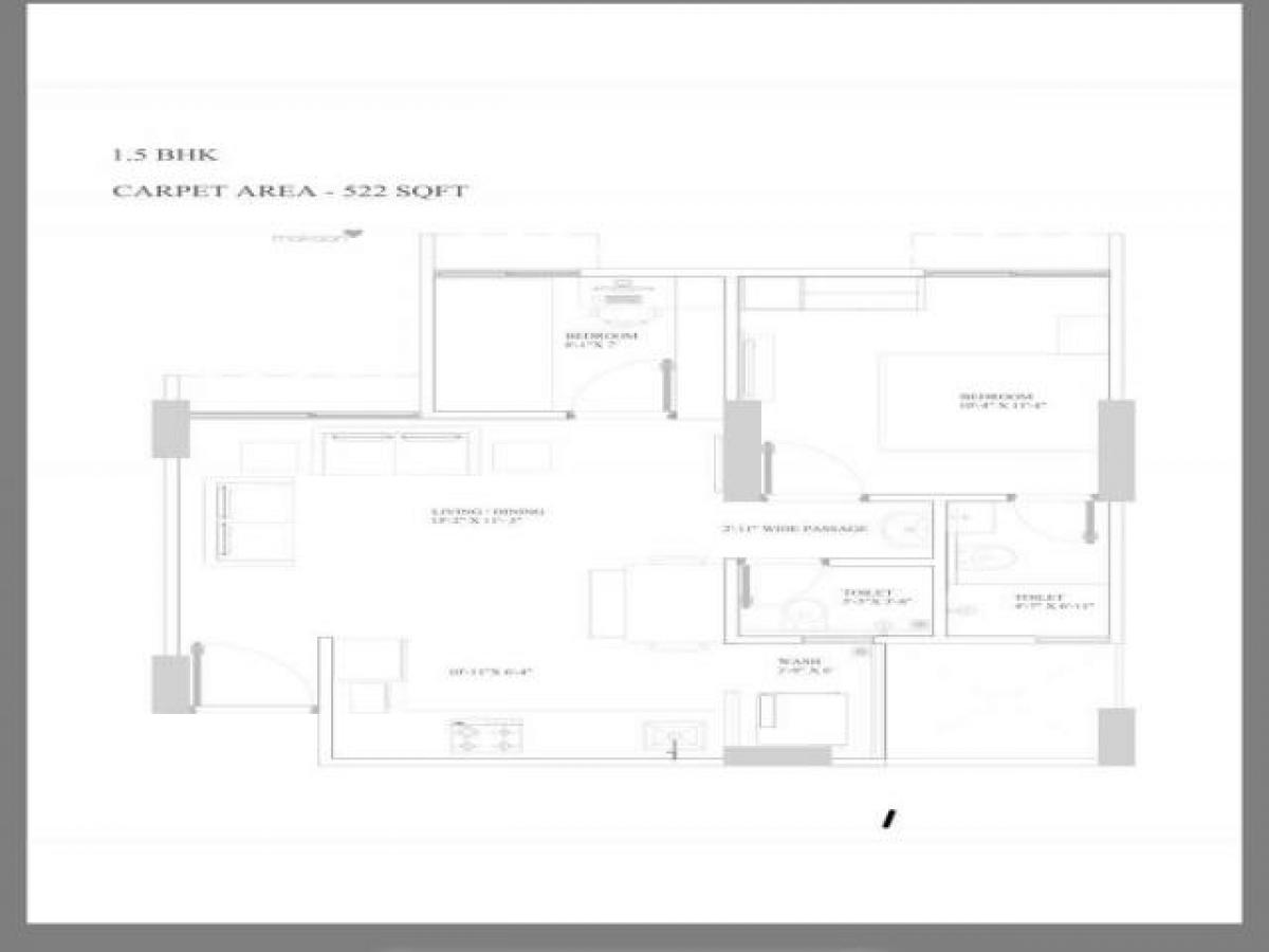 2 bedrooms House in Amdavad, India No. 17336