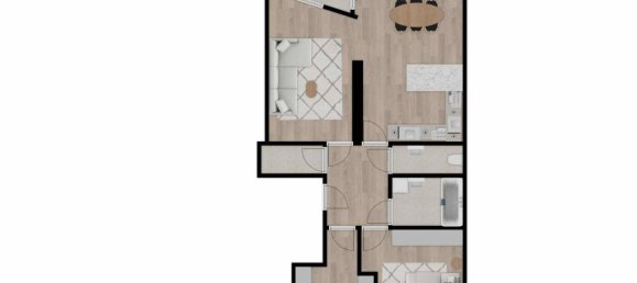 3 rooms Apartment in Brigittenau, Austria No. 218023 8