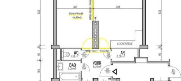 3 rooms Apartment in Brigittenau, Austria No. 218023 9