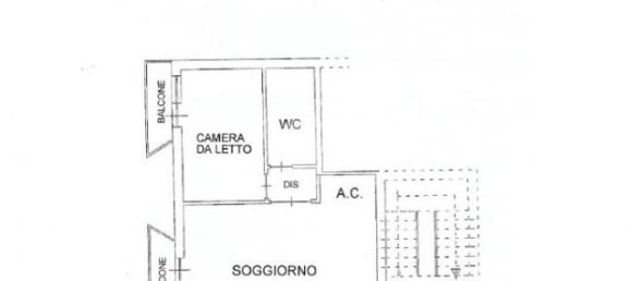 2 rooms Apartment in Rome, Italy No. 64023 15