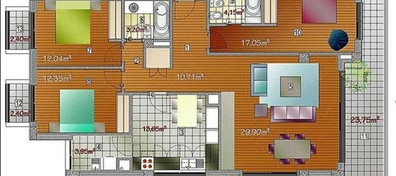 3 Schlafzimmer Wohnung in Funchal, Portugal, Nr. 100931 33