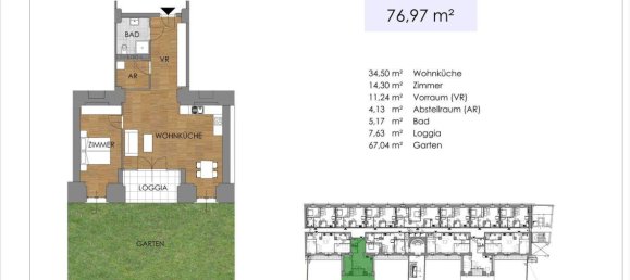 3-Zimmer Wohnung in Bruck an der Leitha, Austria, Nr. 87807 10