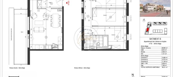3 chambres Duplex à Dunkerque, France No. 215767 2