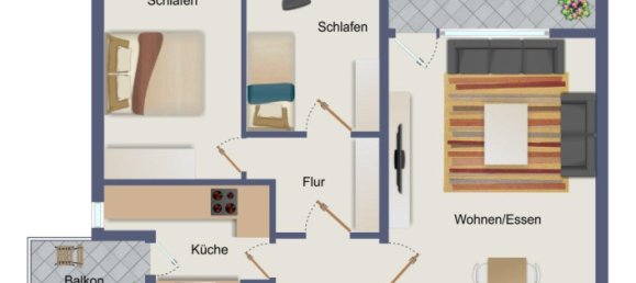 Apartamento de 3 dormitorios en Freiburg im Breisgau, Germany No. 17617 16