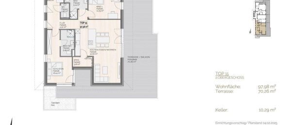 3 rooms Apartment in Tiefgraben, Austria No. 210798 6