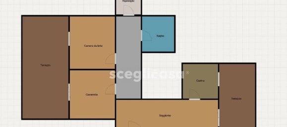 Apartamento de 3 dormitorios en Palermo, Italy No. 378374 3