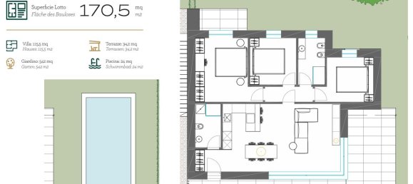 4 rooms Villa in Verona, Italy No. 231267 23