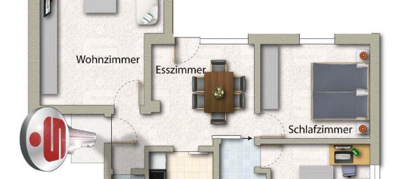 4 rooms Apartment in Ravensburg, Germany No. 14147 7