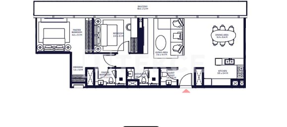 3 Schlafzimmer Wohnung in Dubai, UAE, Nr. 113464 27