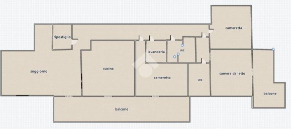 Квартира с 5 спальнями в Палермо, Италия № 319340 32