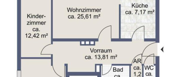 3 rooms Apartment in Bergheim, Austria No. 204049 6