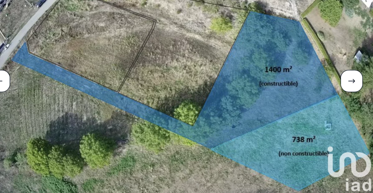 Grundstück in Beauzac, France 2138m², Nr. 107825