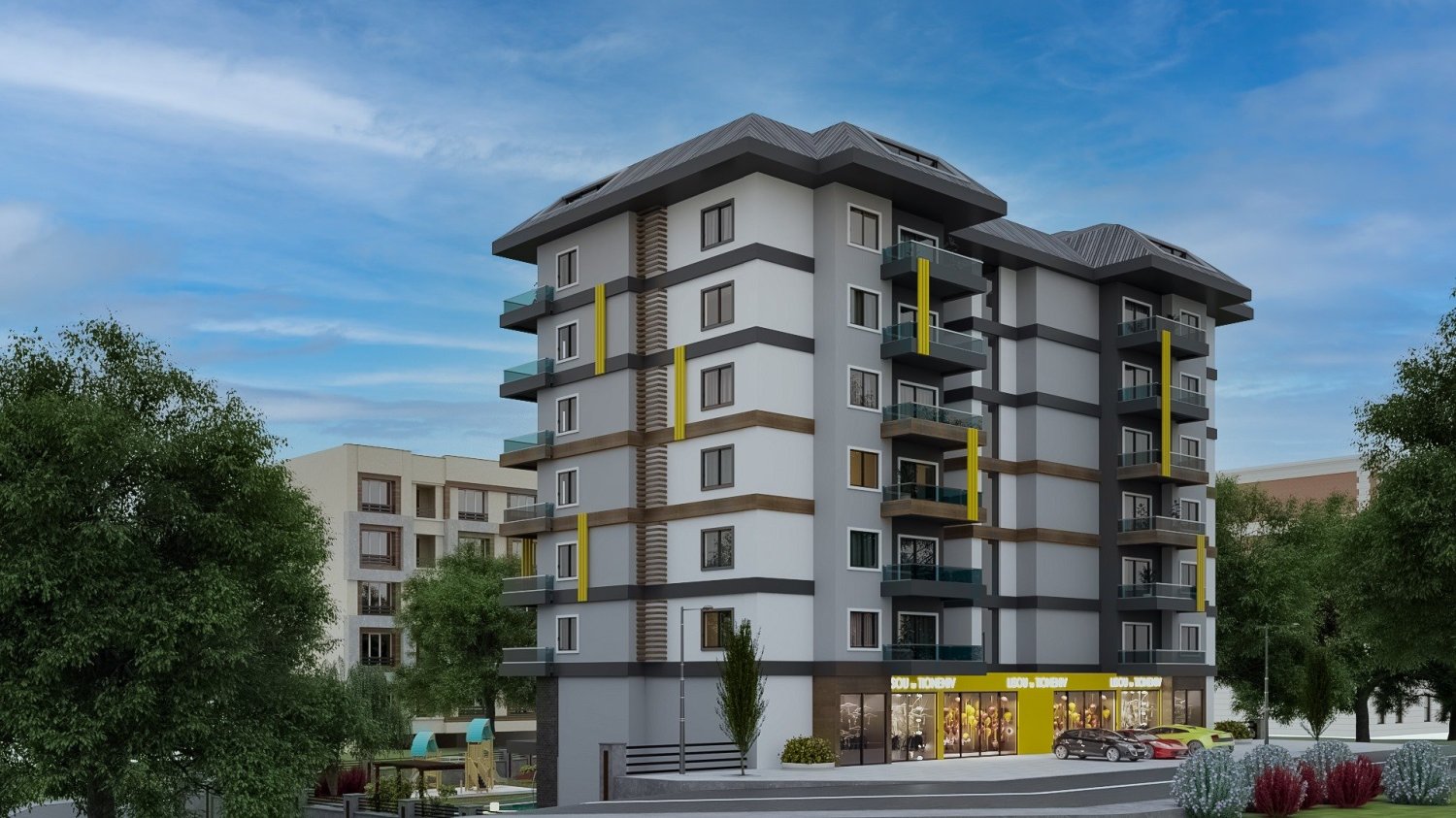 Apartment 1+1 in Avsallar, Turkey No. 14190