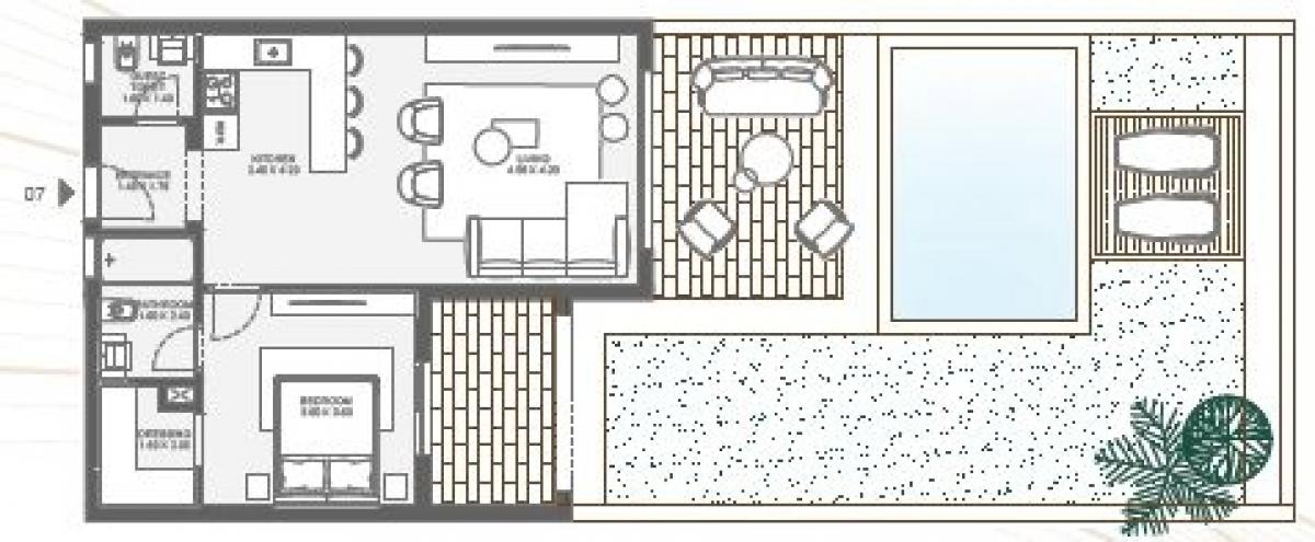 استوديو في الكوندو في البحر الأحمر, Egypt رقم 2124