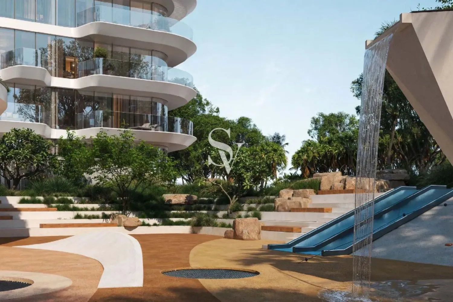 Квартира с 2 спальнями в Пальма Джумейра, ОАЭ № 124548