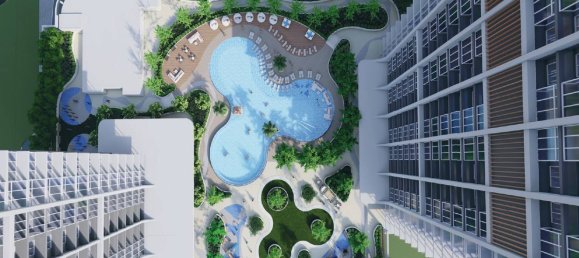 Квартира с 1 спальней в Мохаммед Бин Рашид Сити, ОАЭ № 121201 2