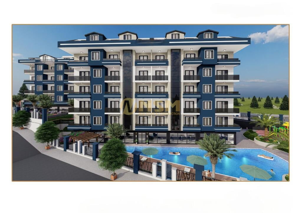 Apartamento de 1+1 en Alanya, Turkey No. 31128