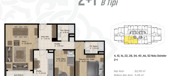 4 rooms Apartment in Zeytinburnu, Turkey No. 13554 14