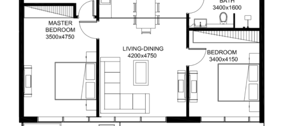 Apartamento de 2 dormitorios en Dubai, UAE No. 121473 5
