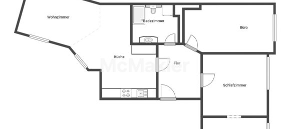 Apartamento T2 em Lower Saxony, Germany N.º 142285 8
