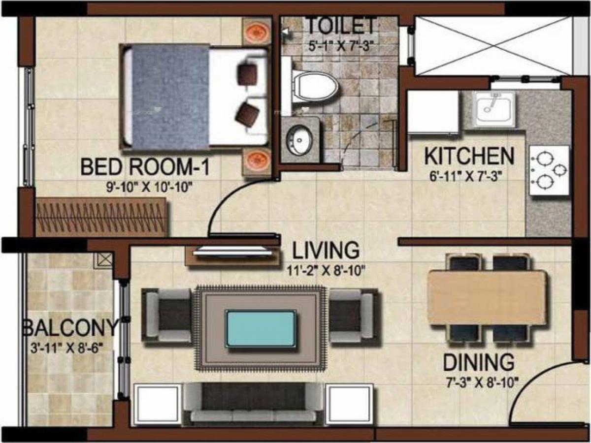 Estúdio em Bangalore, India N.º 44125
