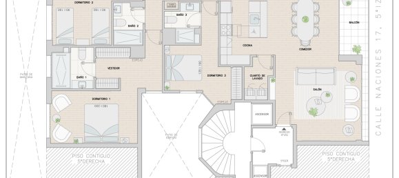 3 bedrooms Apartment in Madrid, Spain No. 92817 3