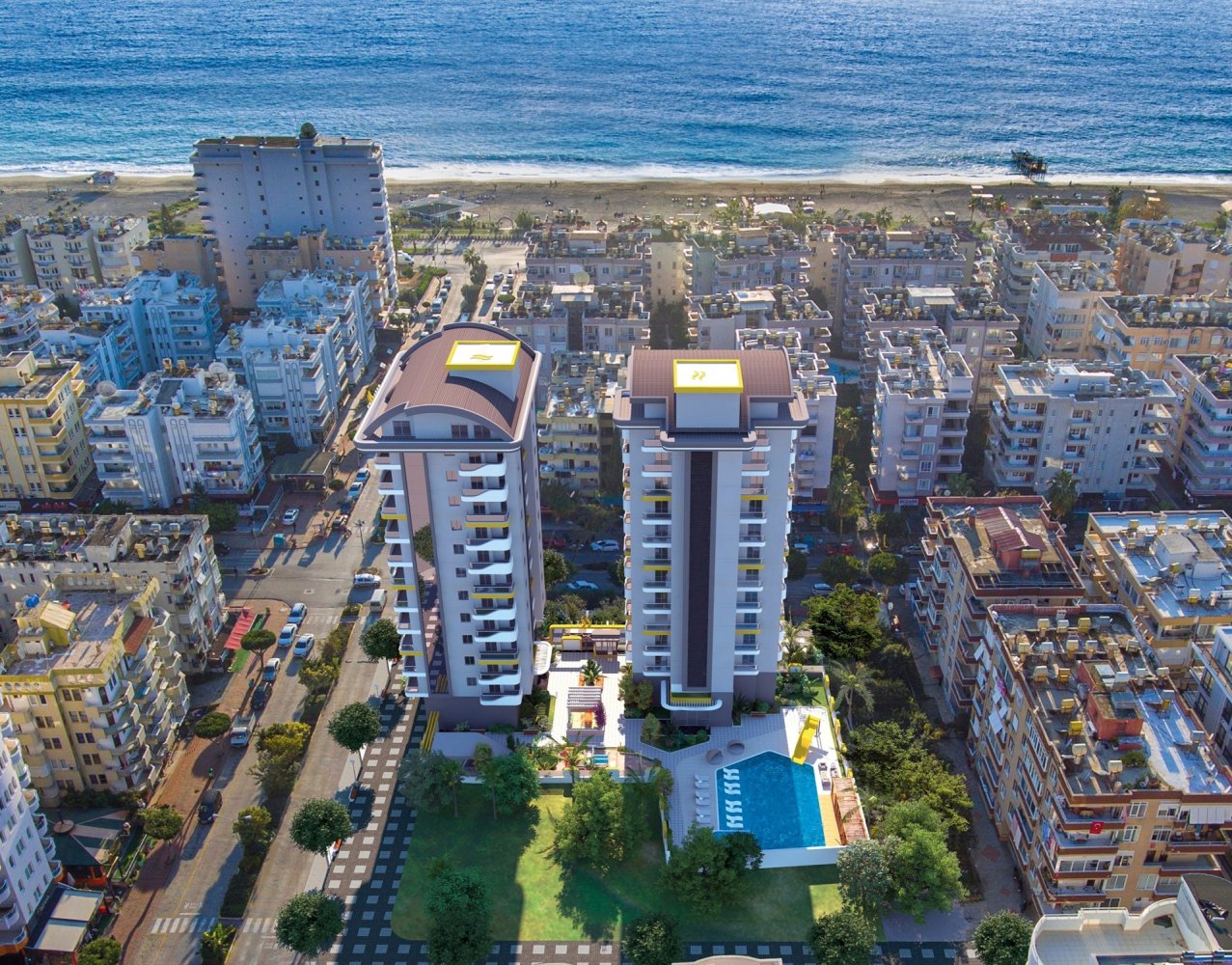 Apartment 1+1 in Alanya, Turkey No. 1501
