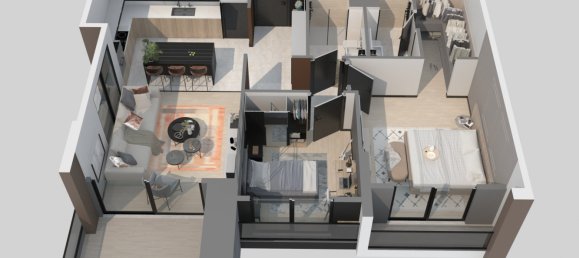 Apartment 1+1 in Mersin, Turkey No. 21337 4