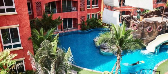 Apartamento com 1 quarto em condomínio em Pattaya, Thailand N.º 28663 6