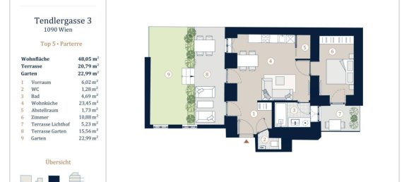 2 rooms Apartment in Margareten, Austria No. 182254 7