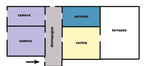 3 غرف نوم شقة في Sarre, Italy رقم 341747 20