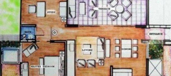 Apartamento com 1 quarto em condomínio em Kamala, Thailand N.º 12416 15
