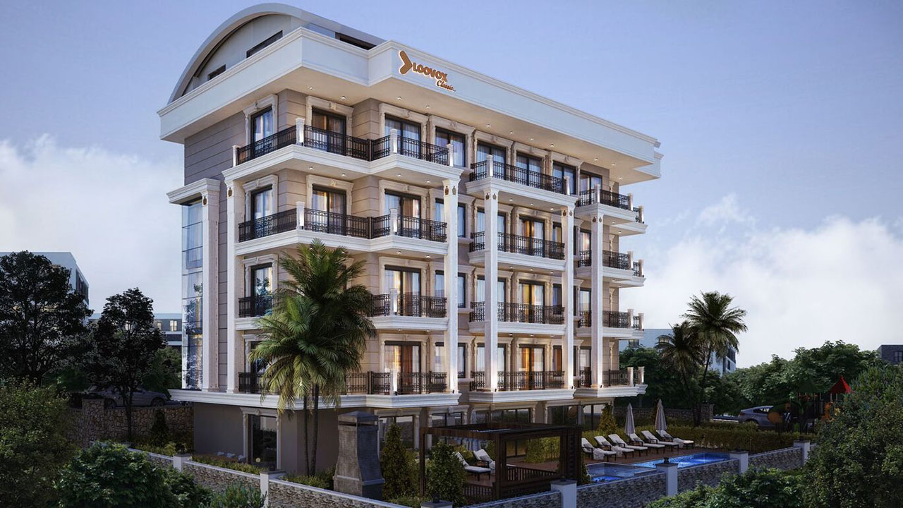 Wohnung 1+1 in Loovox Classic, Oba, Turkey, Nr. 38554