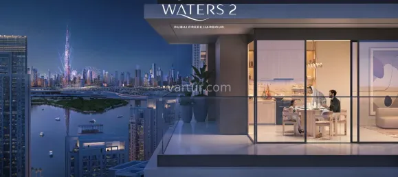 Apartamento de 1 dormitorio en Dubai Creek Harbour (The Lagoons), UAE No. 14950 9